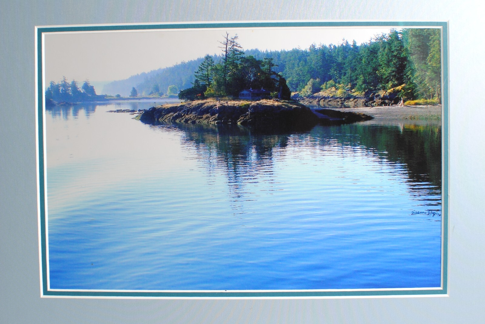 Framed & Matted Photo by Susan Slapin Signed Print 13″ by 17″