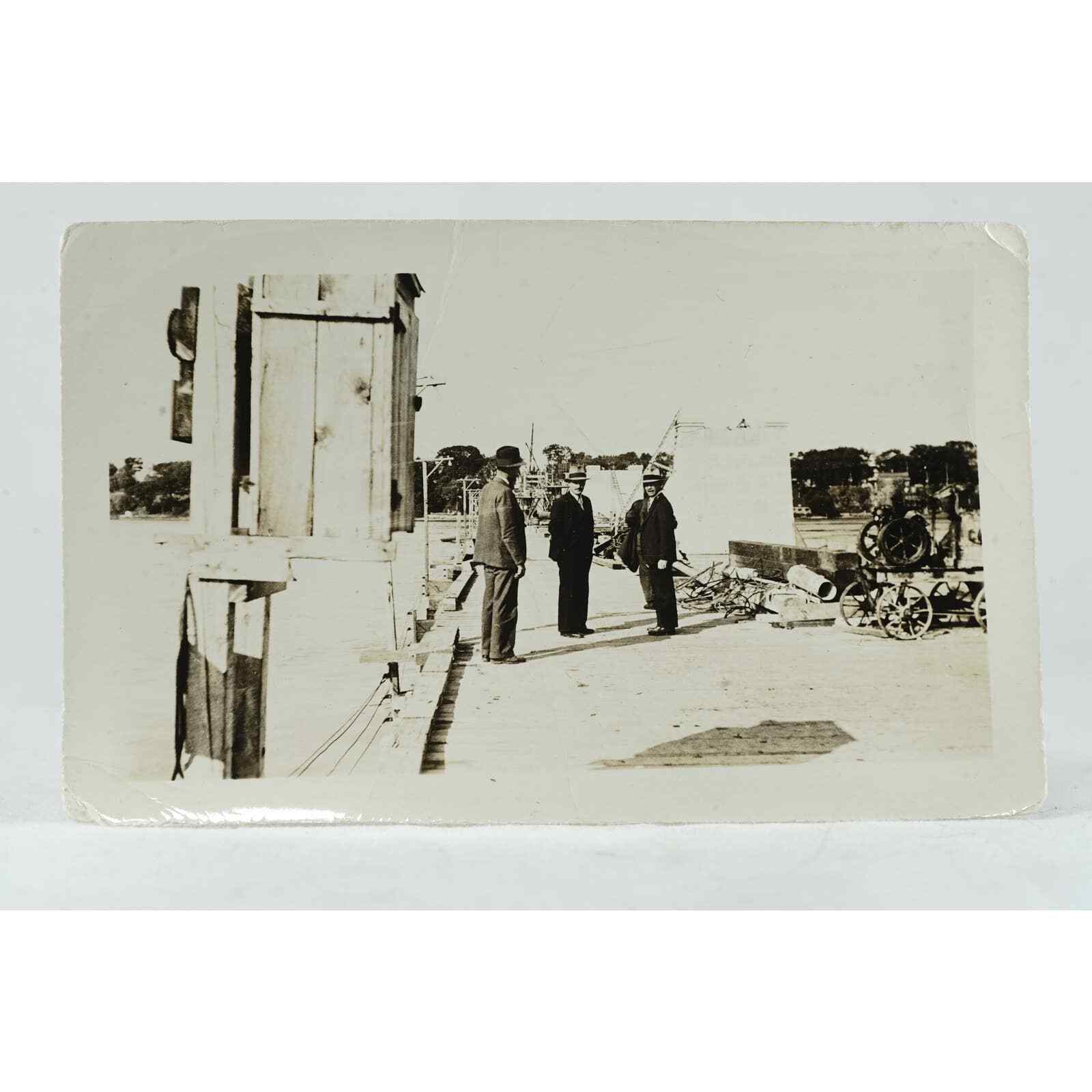 Engineers Bridge Builders 1939 Photo, Industrial Revolution Album Photo