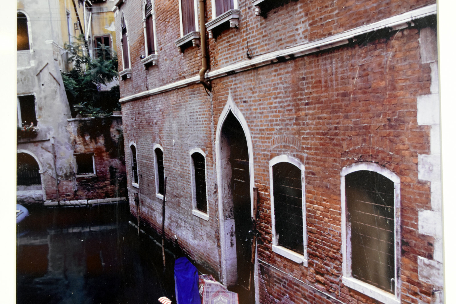 13″ Limited Edition Photo Bill Bibb American Artist Venetian Canal Gondola Italy