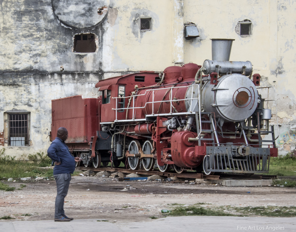 Neil Reichline Photo, “Train Monument” Havana Central, Cuba