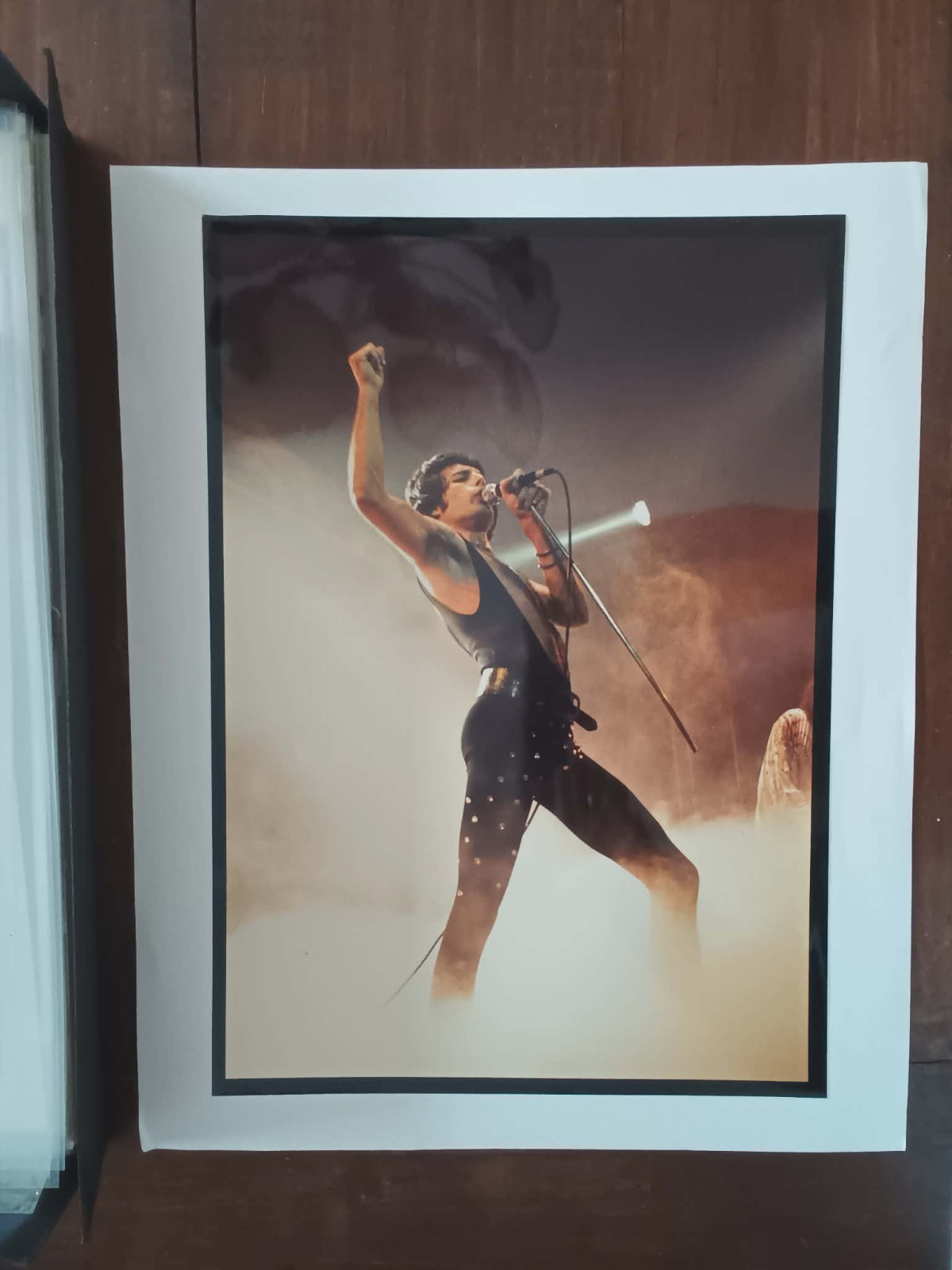 FREDDIE MERCURY QUEEN 1974 Photo w/Certificate of Authenticity
