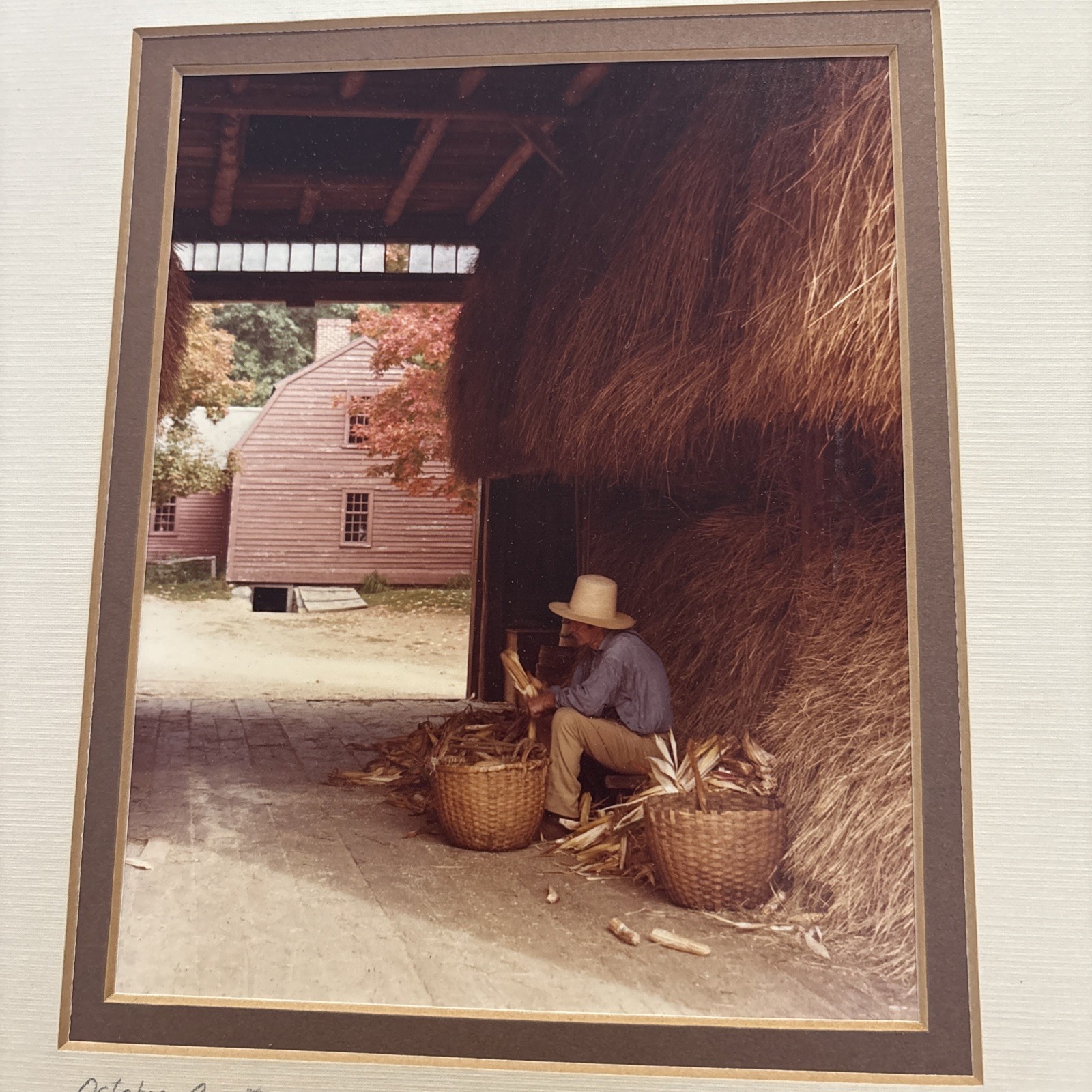 October Country, Farm And Barn Scene, Alan A Klug