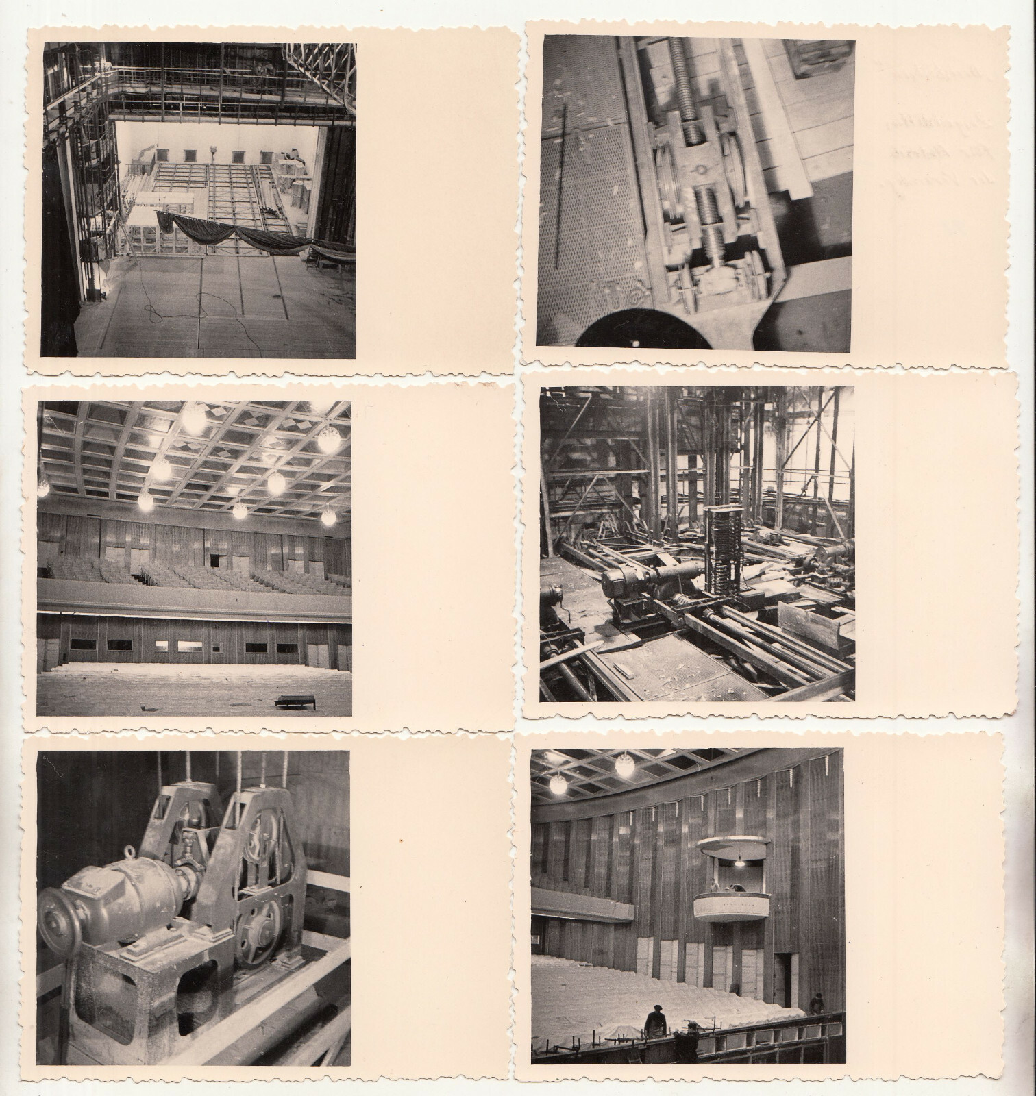 9 x Photo Kulturpalast Dresden Technology GDR around 1950/60! (F2511