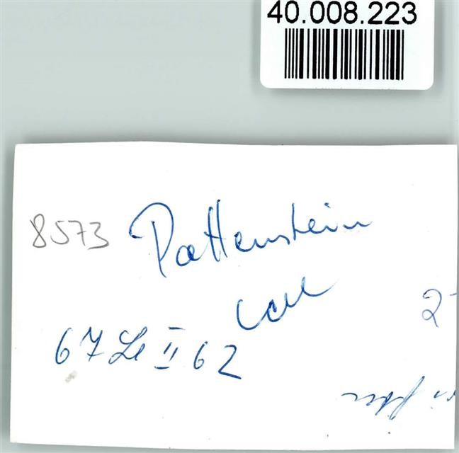 40008223 – 8573 Pottenstein Miniature Model Bayreuth LKR