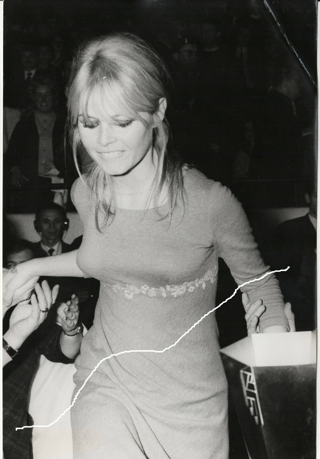 30x20cm Reporters Associes Vintage Original Foto 1960er Brigitte Bardot photo