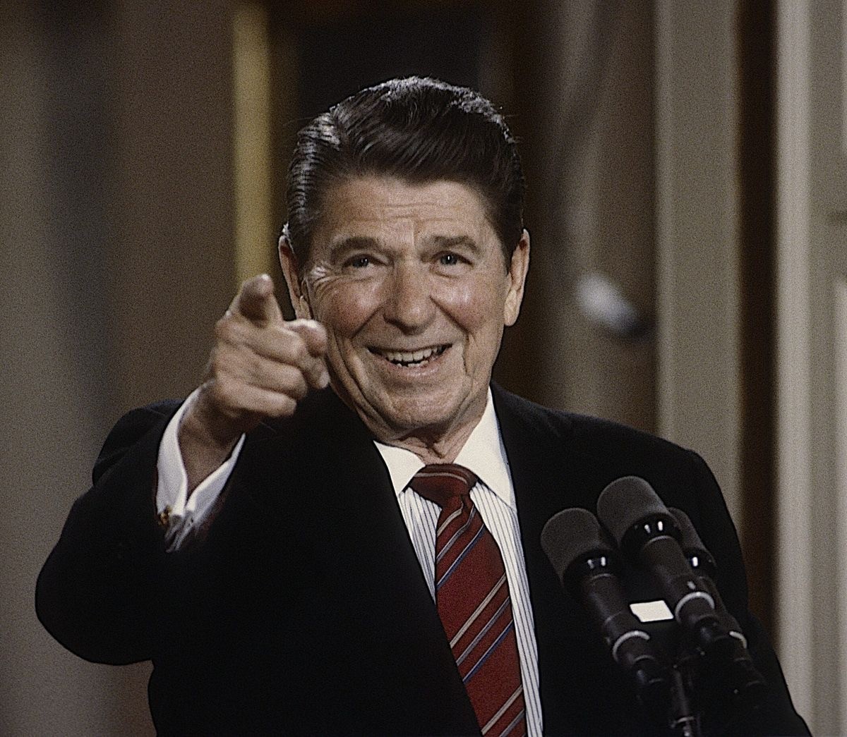 Ronald Reagan 8×10 Photo President Reagan Portrait Vintage White House 40th USA