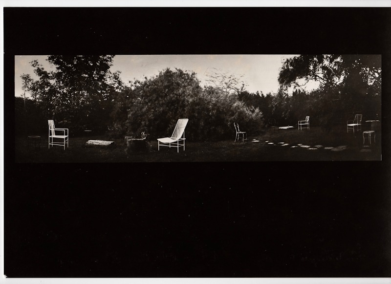 1955/80 Original JOSEF SUDEK Silver Gelatin Photo MAGIC GARDEN Czech ~ PANORAMA