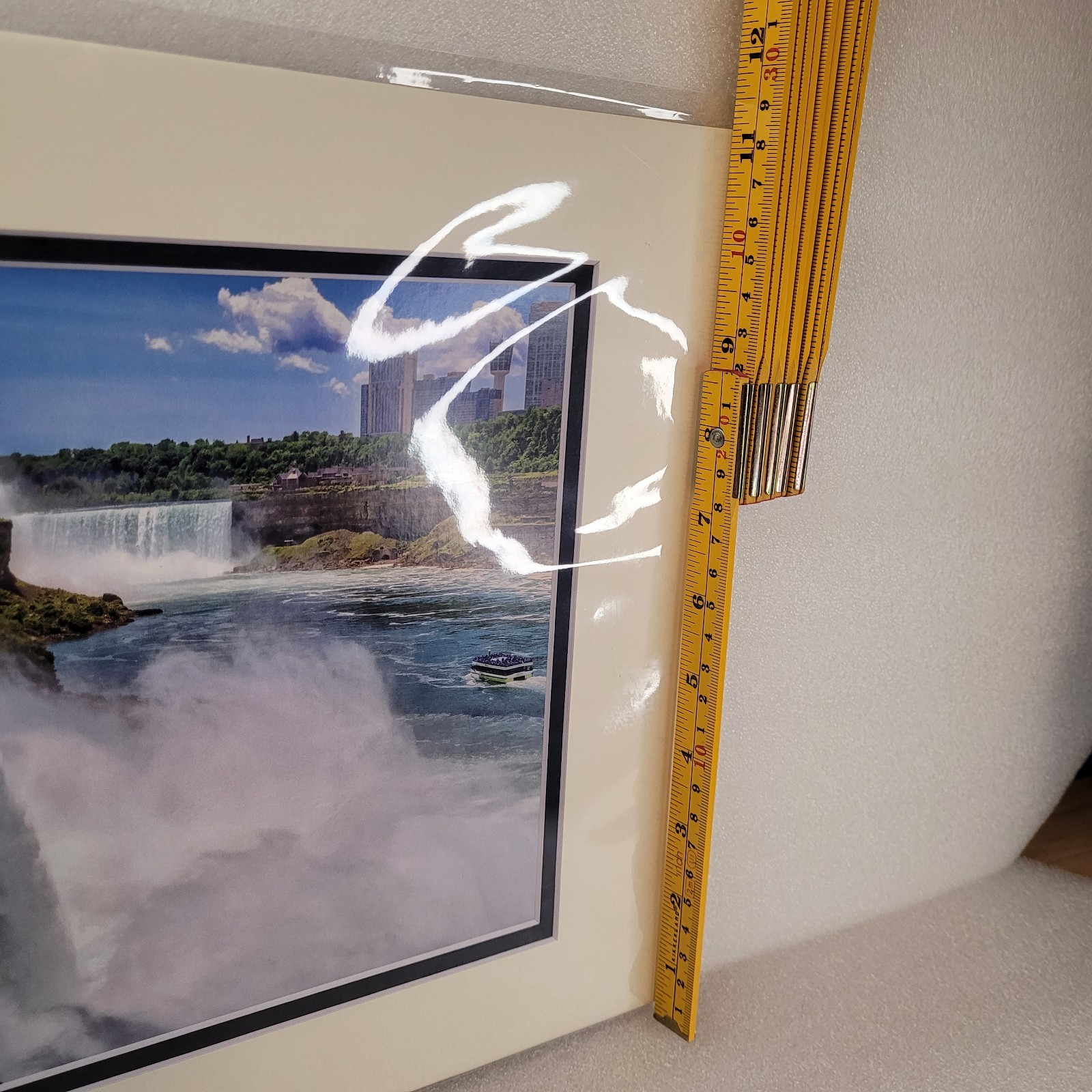 Matted Niagara Falls Photo Print 8 X 10 Wall Art Gallery Decor
