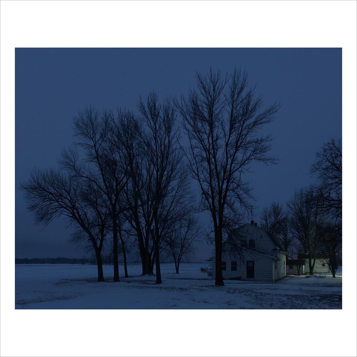 SIGNED Alec Soth Print – Cambridge, Minnesota. 2017 – Magnum Square Print 2018