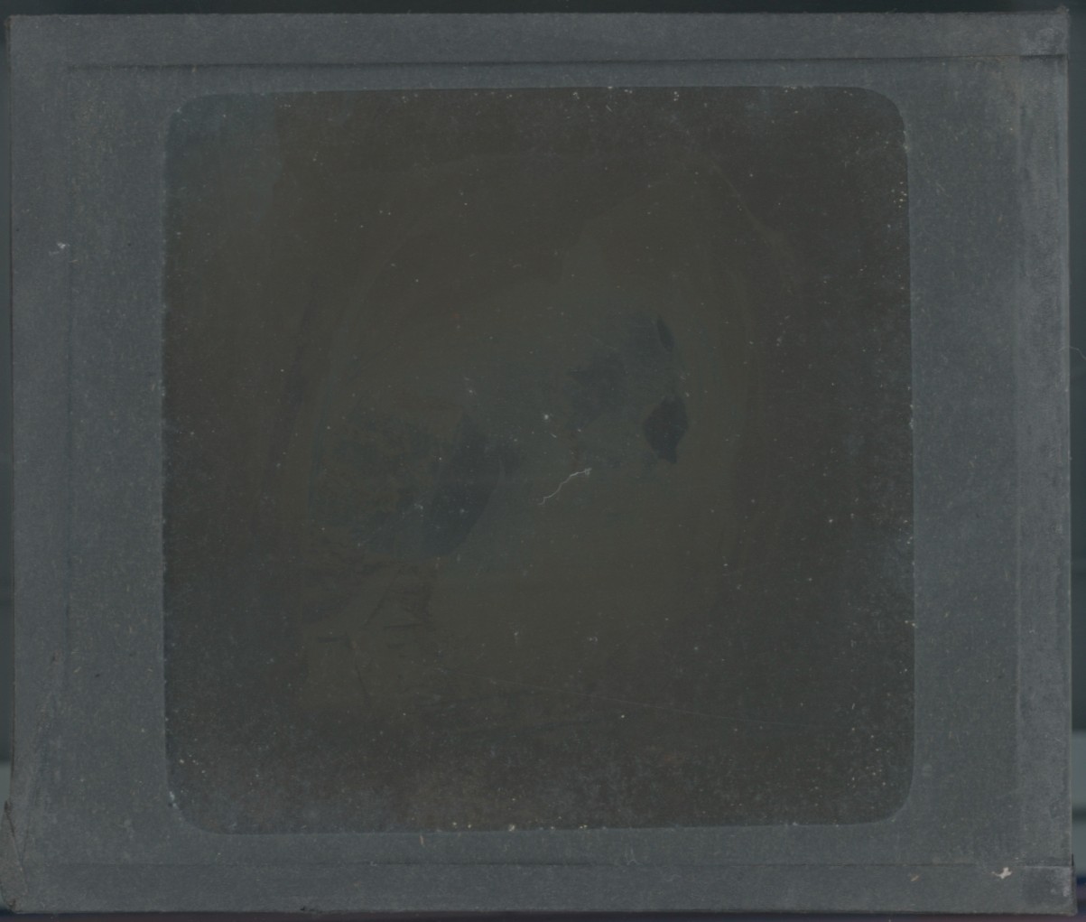 Alps Glacier, Mountain, Vintage Photo Glass Plate, Sepia, 8.5×10 Cm