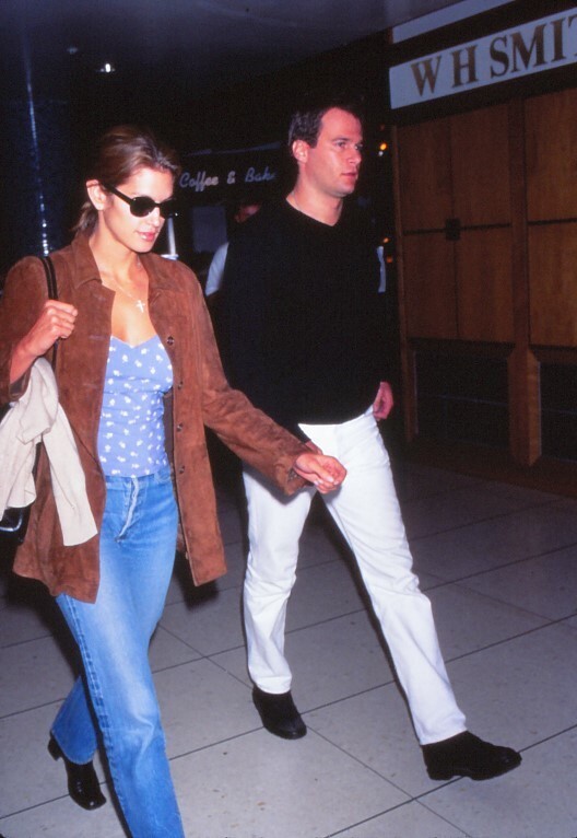 Dia Cindy Crawford and Randy Gerber 1997 KB Format Photographer P3-9-1-2