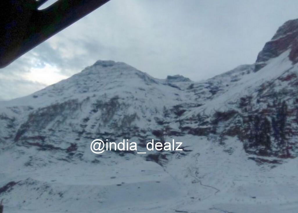 Digital Image Picture Photo Pic Sissu Valley India snow mountains clouds SIS 025