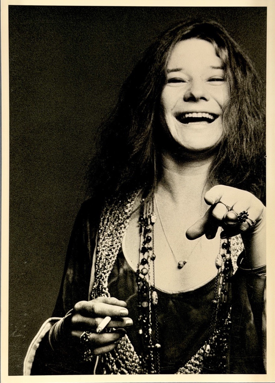 Janis Joplin, 1969 Fotofolio Art Print Card Photo By Francesco Scavullo 4.25”x6”