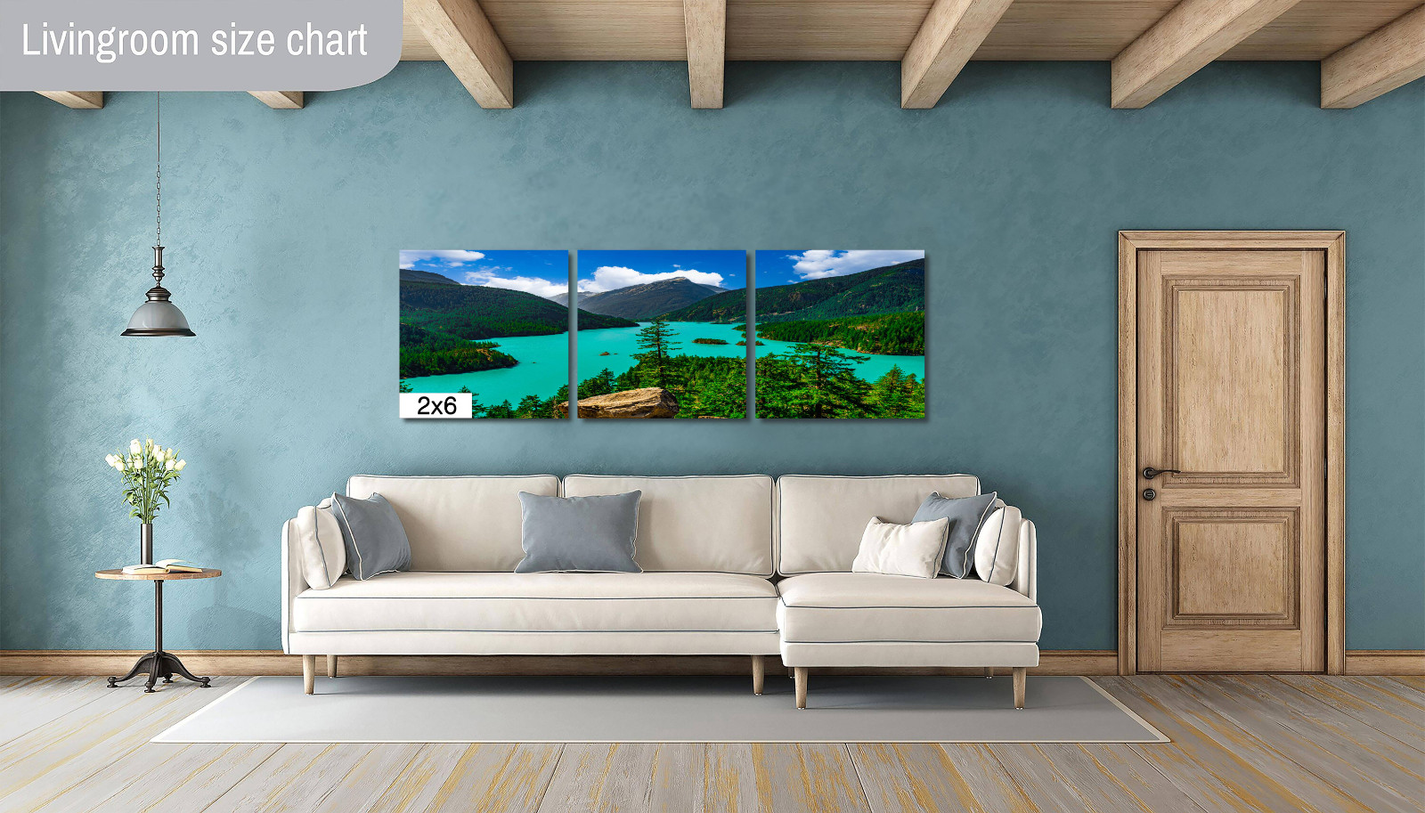 Diablo Lake Print: North Cascades National Park Washington Photography Wall Art