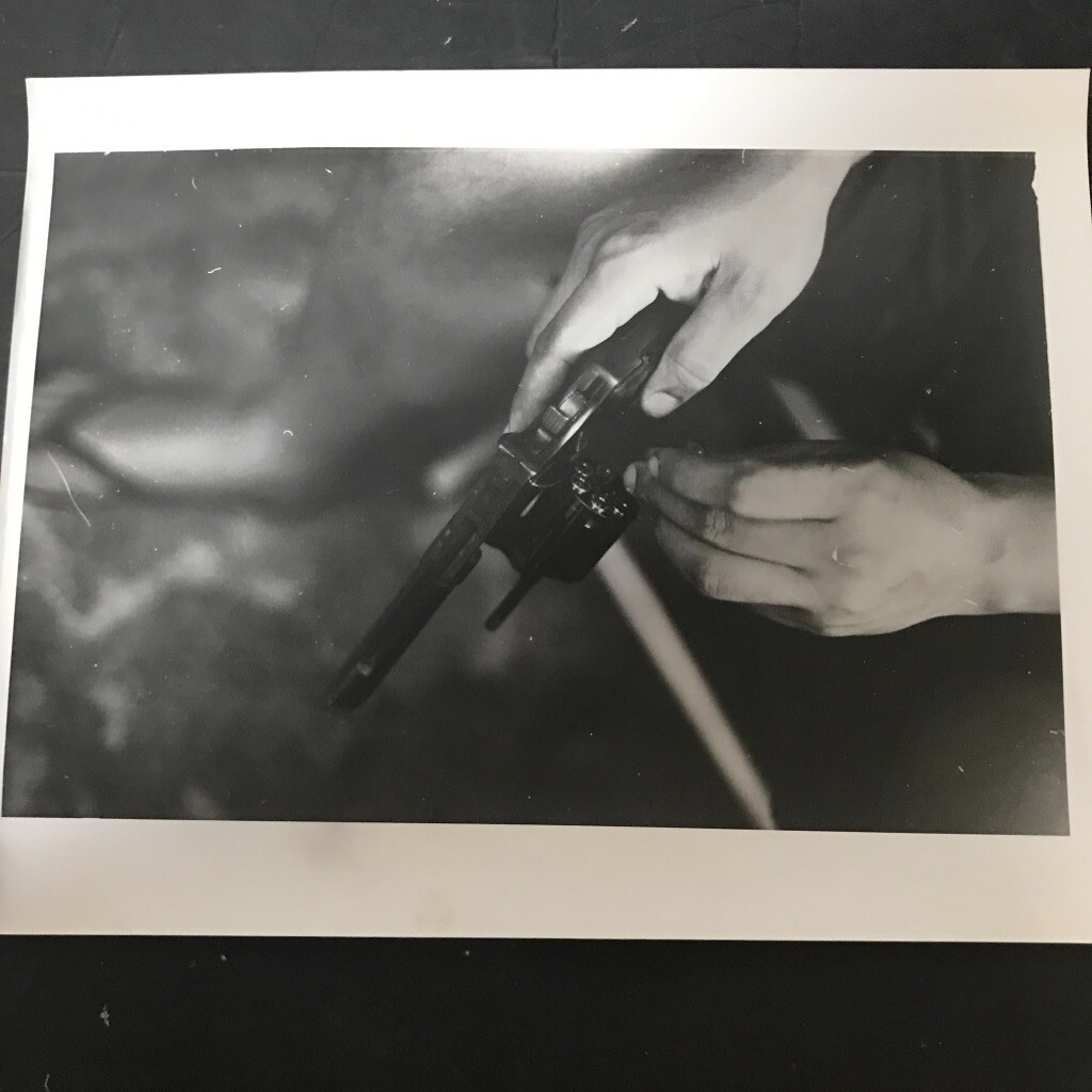 Art Photograph Silver Gelatin B/W Print Janine Gordon Signed Brazil Gangs 11×14