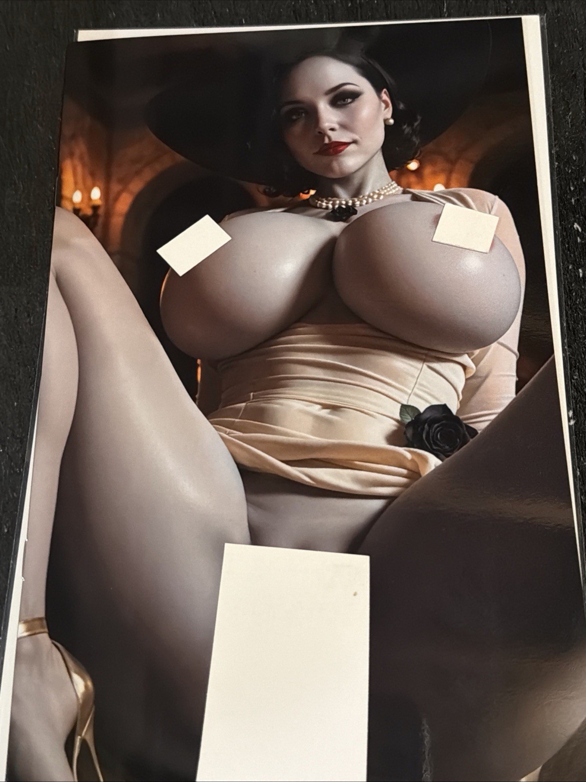 2026 Bangers Comics Lady Dimitrescu RE Cosplay VIRGIN Ltd 100 RARE 1 Left 😭 🤯