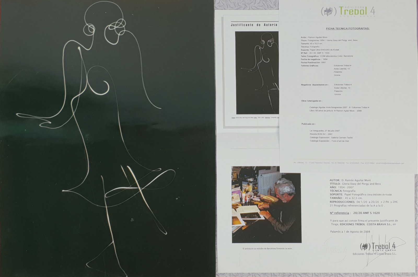 PHOTOGRAPHIE ARTISTIQUE. PHYSIOLOGIES. SIGNÉ RAMÓN AGUILAR MORÉ. REF.1020. 2007