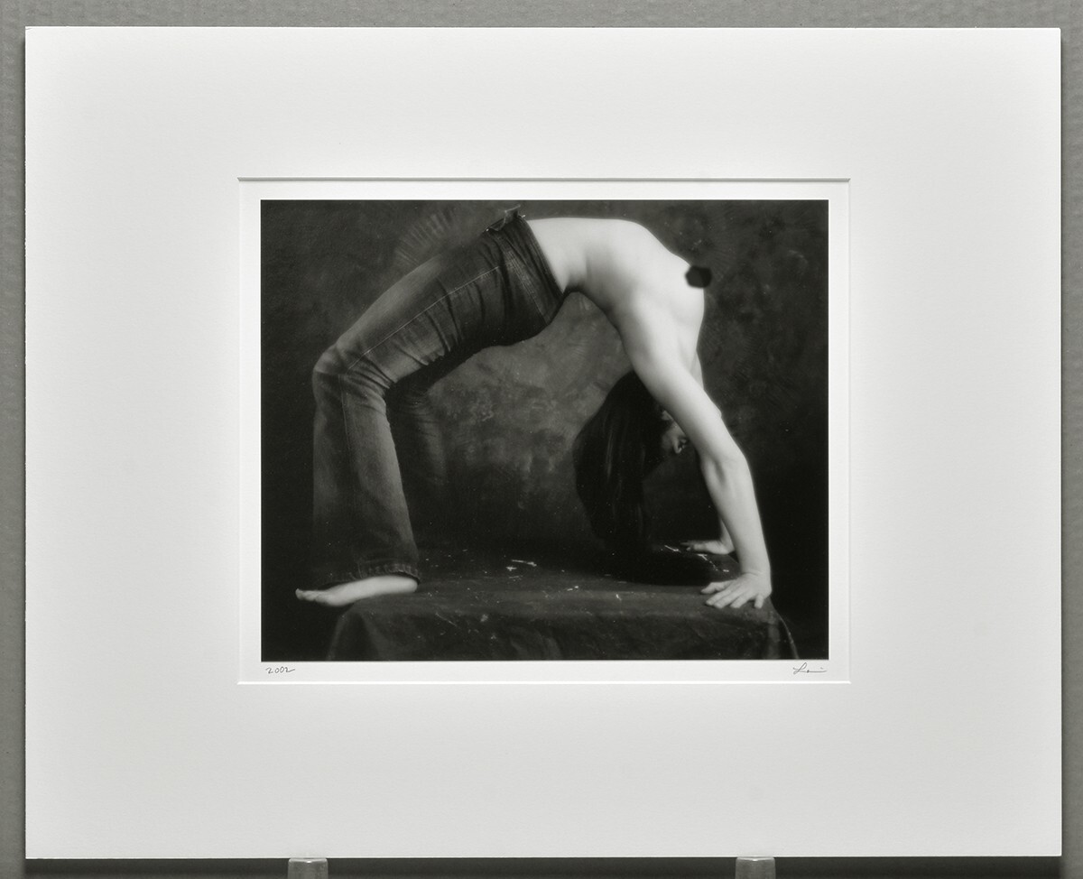 Russell Levin 2002 Wendy in Studio 11×14 Darkroom Made Photograph