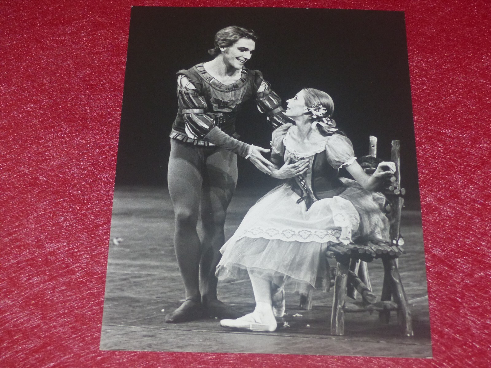 [DANCE] ARGENTIQUE PHOTO C. MASSON / MICHAEL DENARD GISELLE Ca 1974