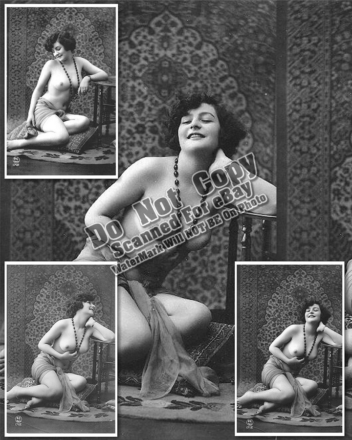 Vintage Retro Erotic Black & White Photos Collage 4″x6″ & 8″X10″s Many To Choose