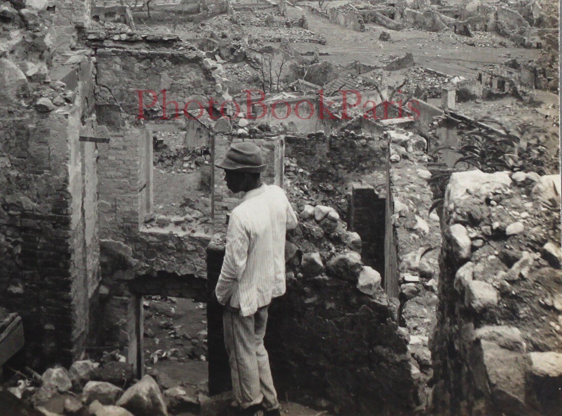 Saint Pierre De Martinique After L’Rash 1902 Photo Stereo Vintage P73L8n2