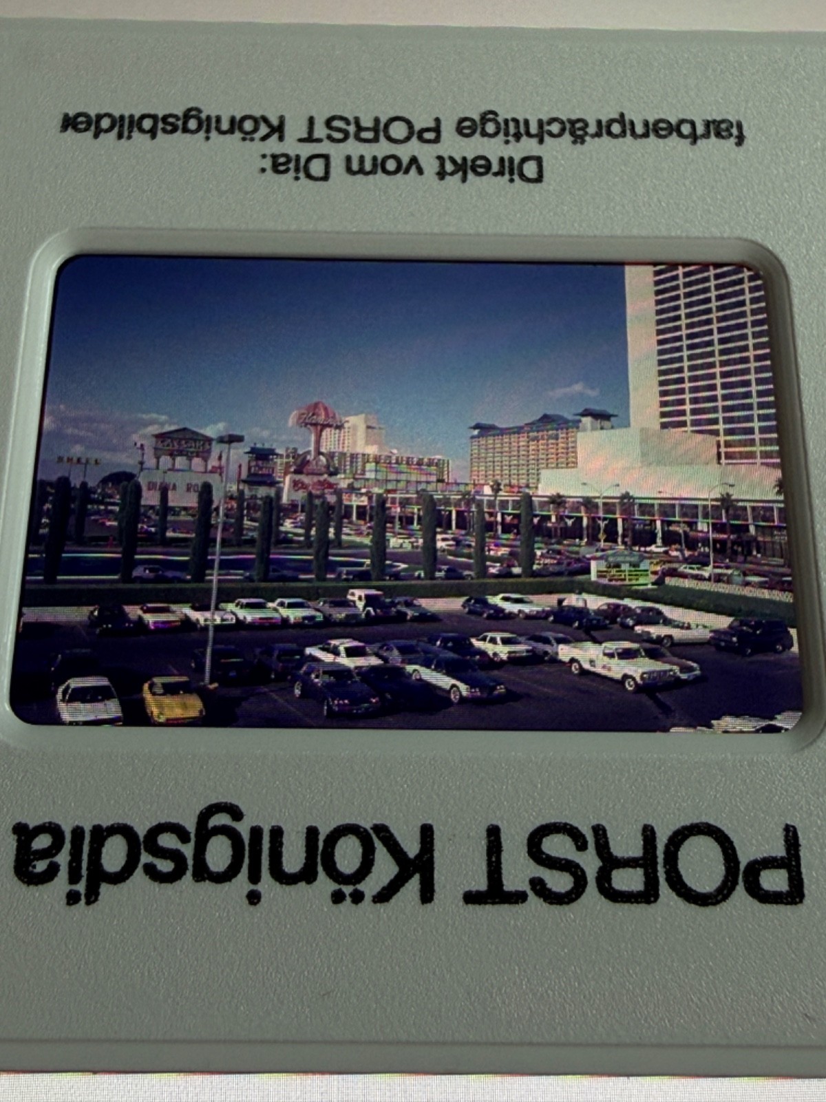 Slide 35mm Slide Las Vegas Strip Imperial Palace Hotel Casino Caesars Palace 1982