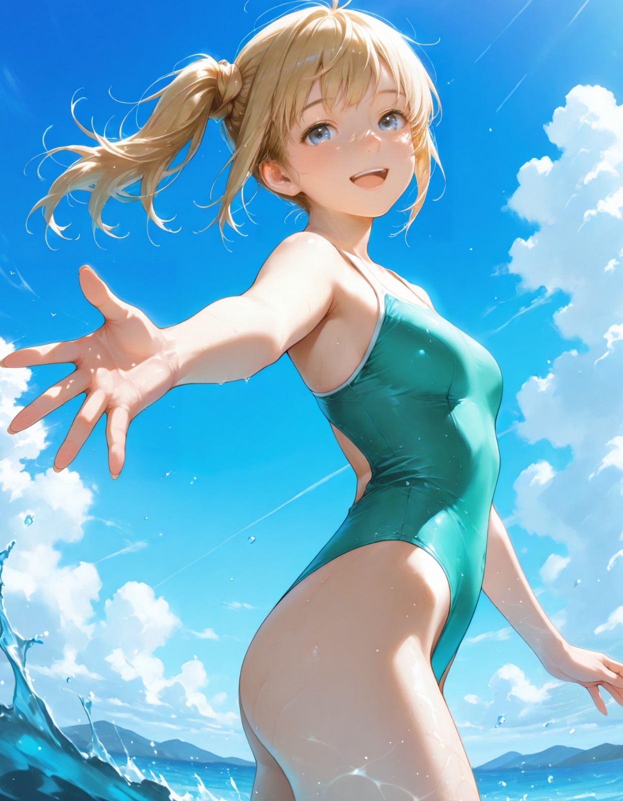 No nudity / AI girl / AI Art / The girl costume (530images digital download)