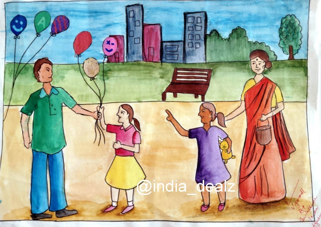 Digital Image Picture Photo Pic Handmade Kids Drawing Painting Art Colours 024