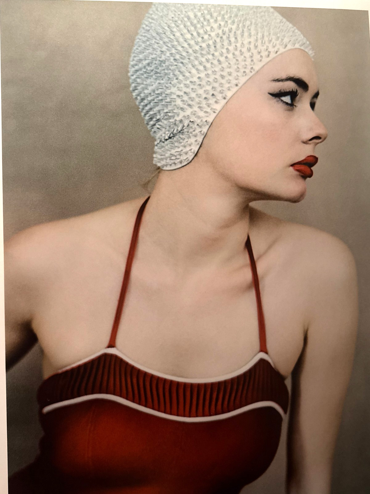 Billy & Hells – Original Gelatin Silver Photograph “Woman in Red Swimsuit”