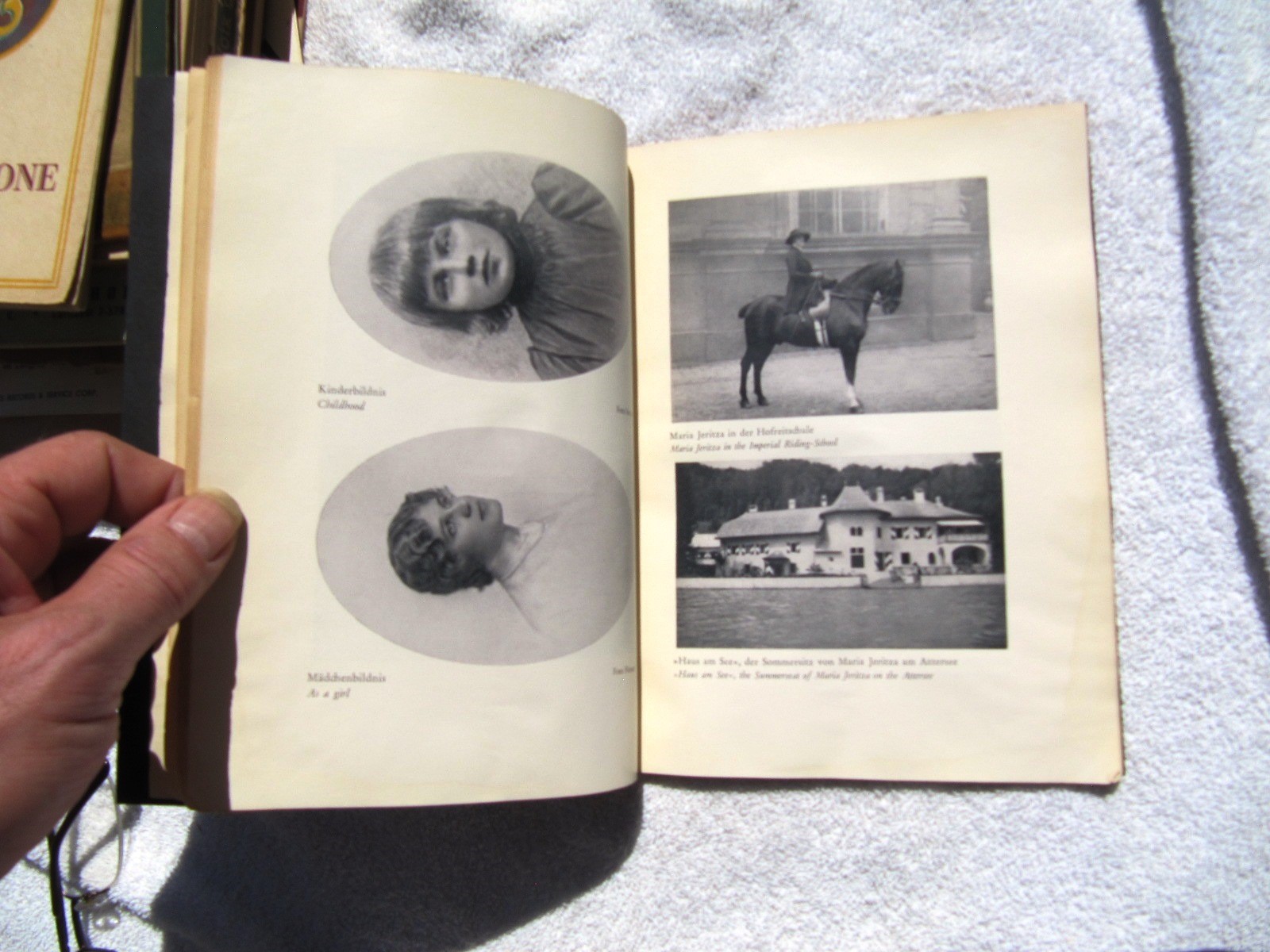 Ernst Decsey PHOTOGRAPH 1931 MARIA JERITZA Gamour Bildmonographie German-Fischer