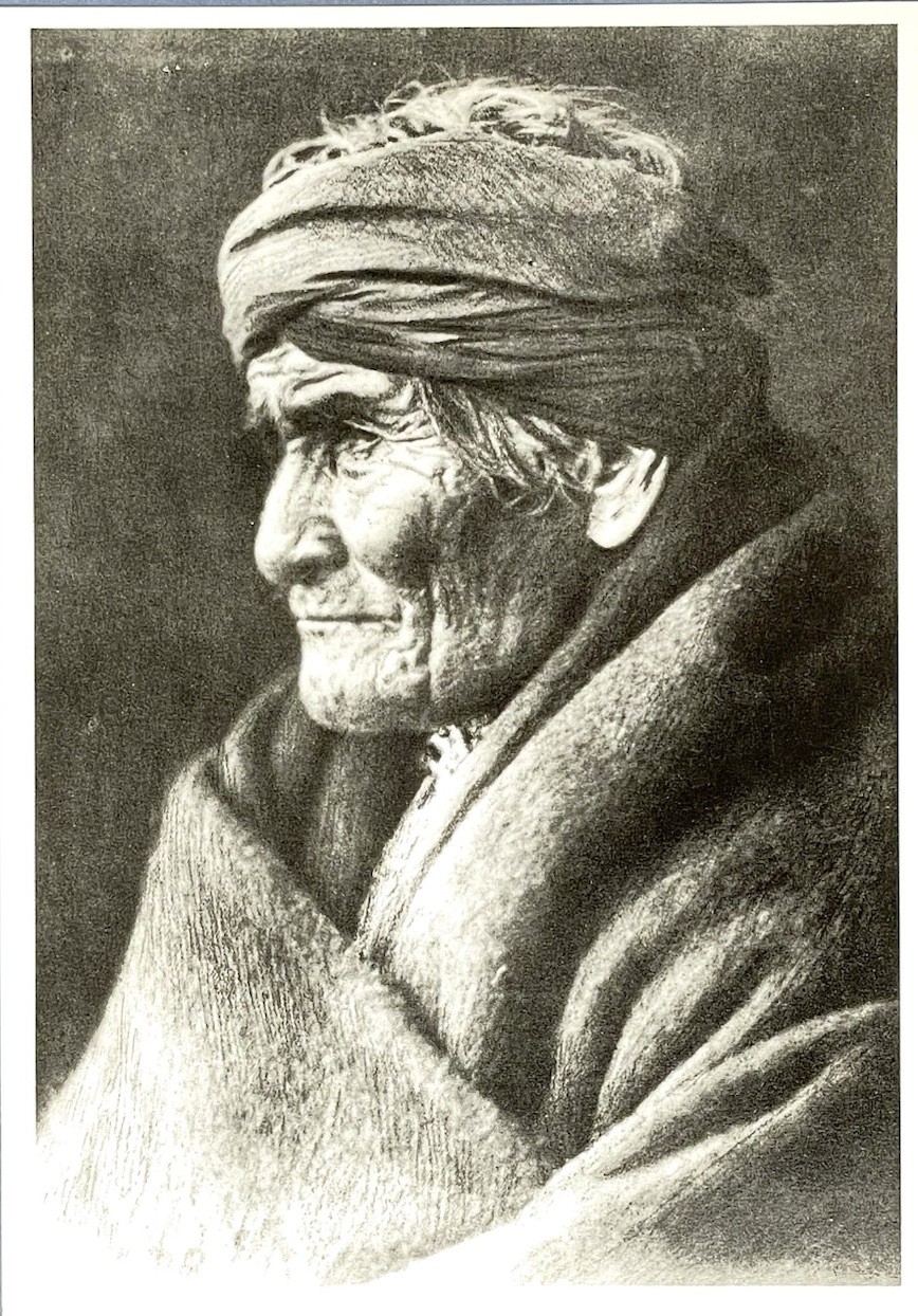 Geronimo, 1905 Photograph by Edward S. Curtis (1868-1952) Art Print Card