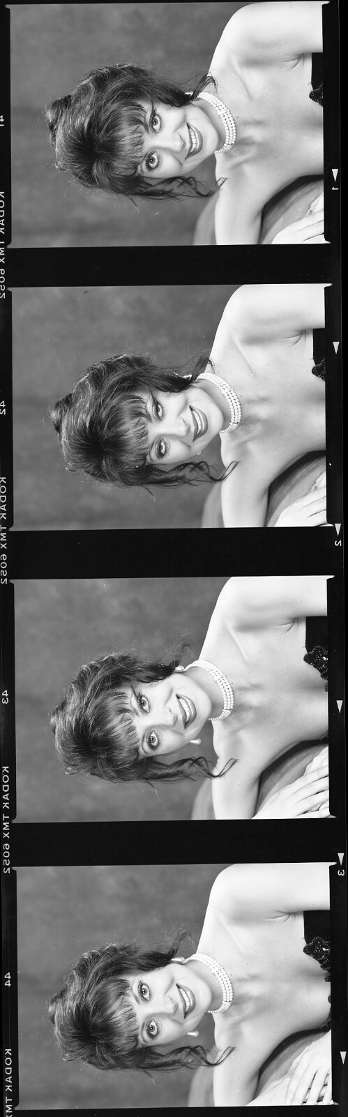 1 roll 15 negatives black & white medium format Kodak TMAX film sexy pin up
