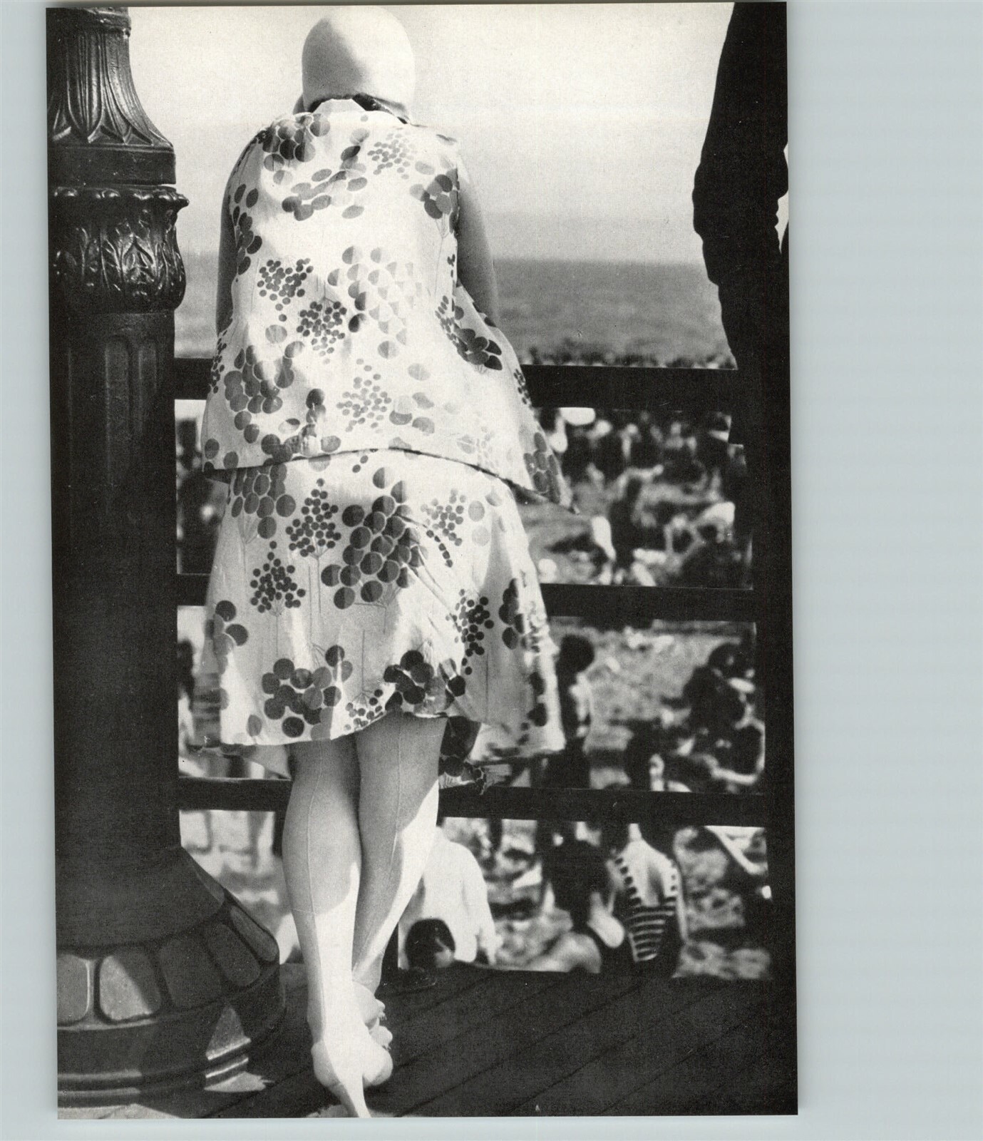 1938 Walker Evans Vintage Americana Coney Island Boardwalk Lady Photo Gravure