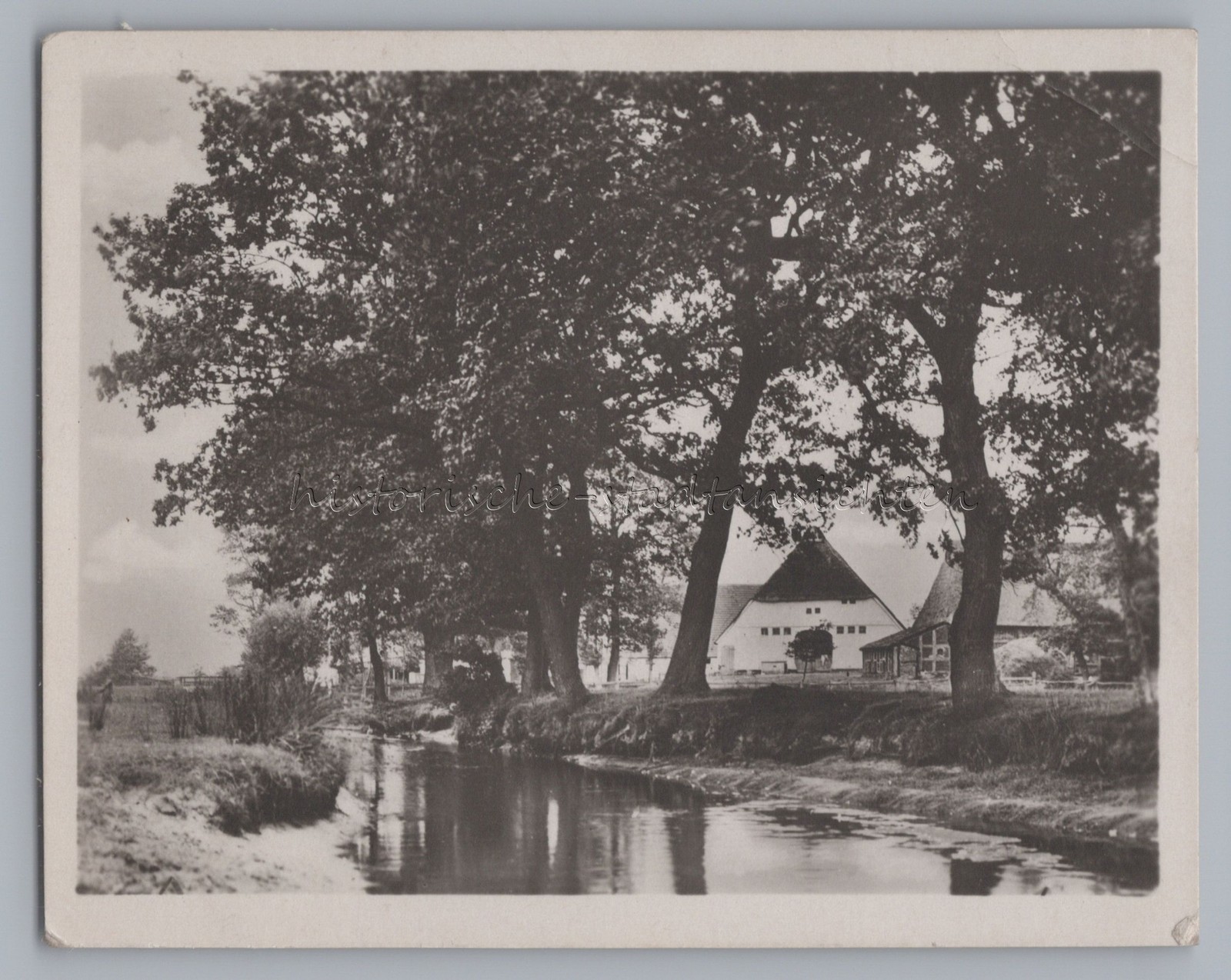 Worpswede – Farm on the Wörpe – Old Photo
