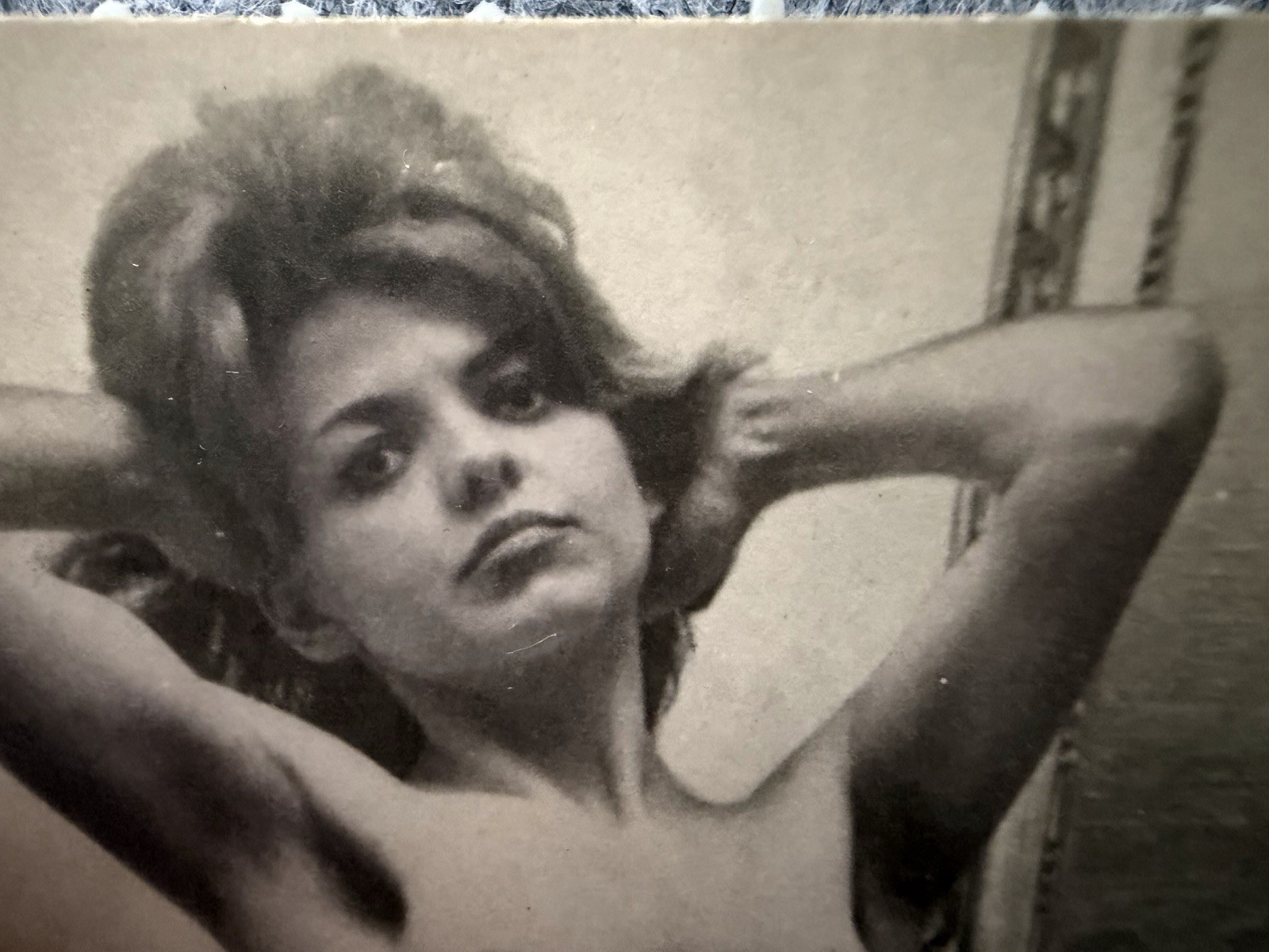 Vintage Original Photo Nude Art Black and White Collectible Photo