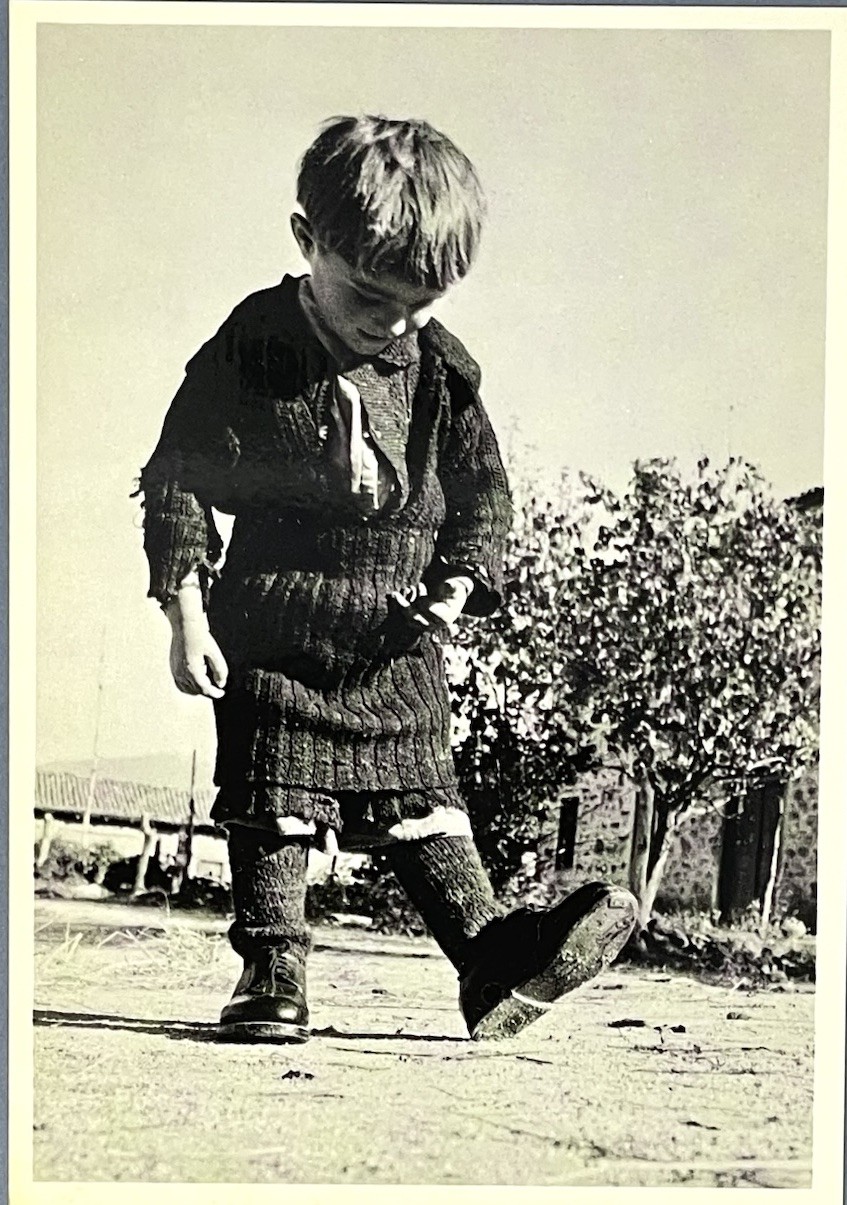 David Seymour aka Chim Art Photo Print Card – New Pair Of Shoes Oxia Greece 1949