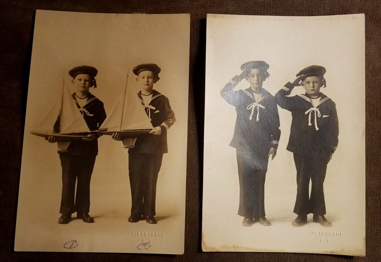 (2) Sailor Boys Vintage San Francisco Photography – Photographer Motoyoshi