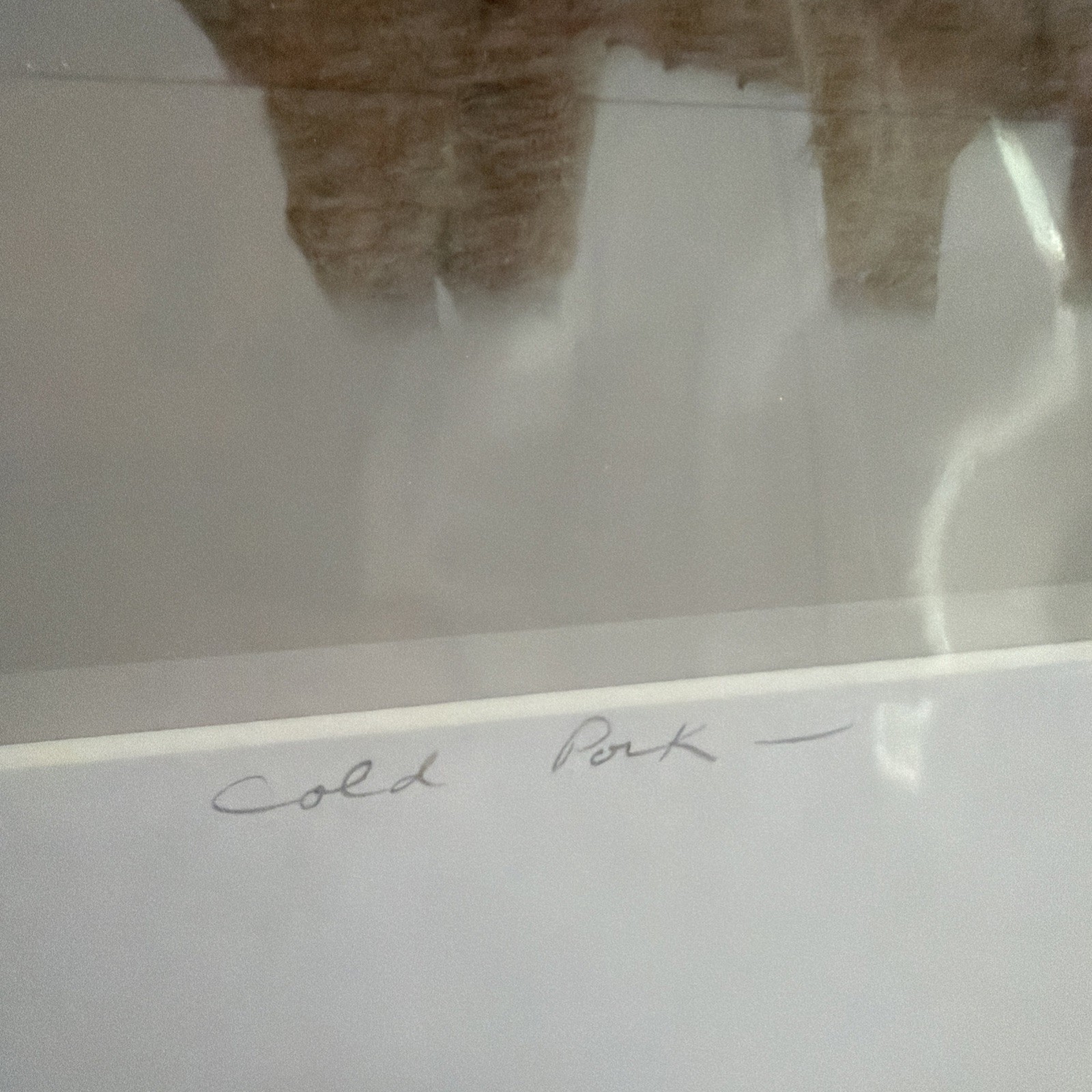 Vintage Bill Coleman Signed Numbered Matted Cold Pork Pig Photograph AMISH
