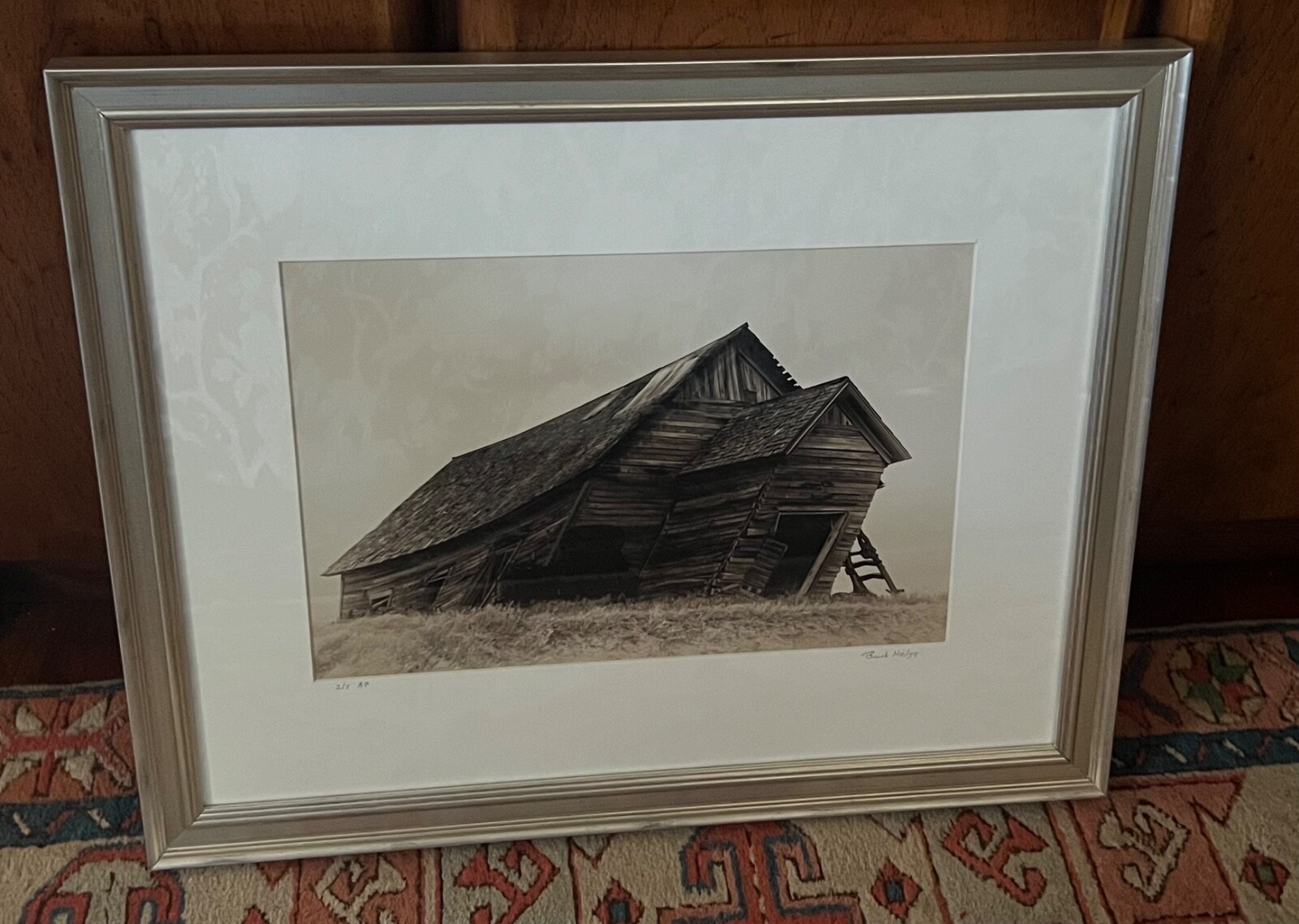 Brook Hedge Original Fine Art Photography Barn Rural America Lewes & Sandwich NH