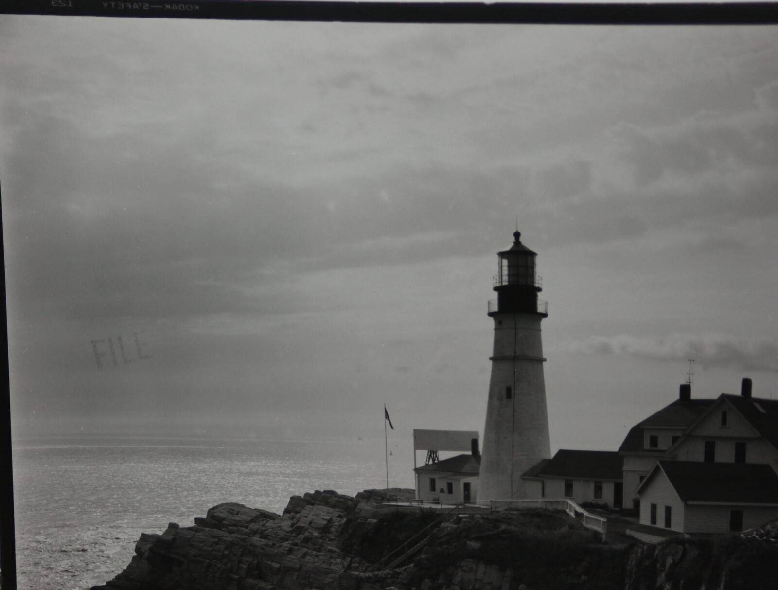 ARNOLD NEWMAN-Photographer- LIM.ED Gelatin Silver-New England Coastal/Lighthouse