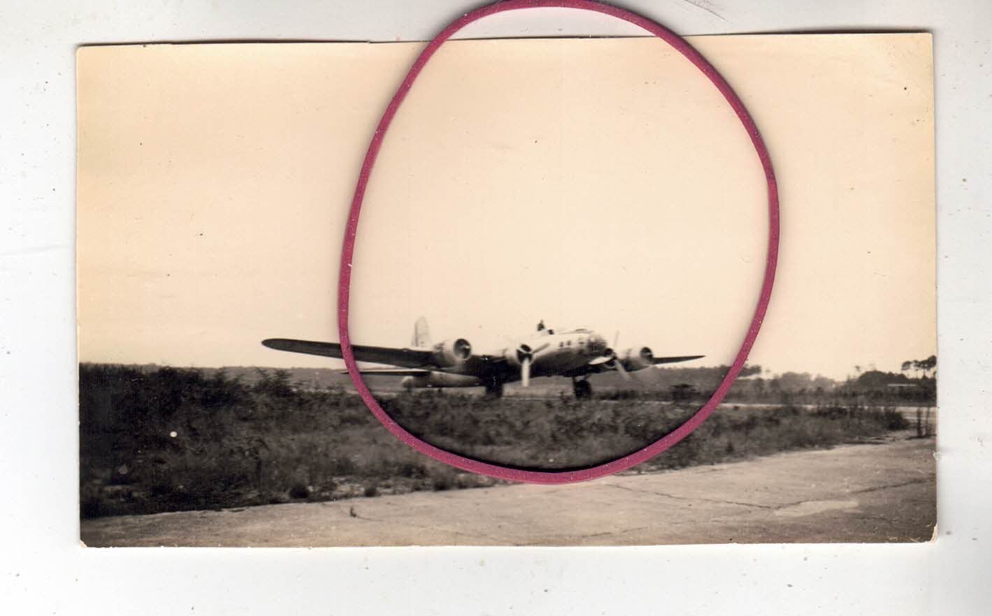 PHOTO PHOTO AIRCRAFT BOEING B-17 F