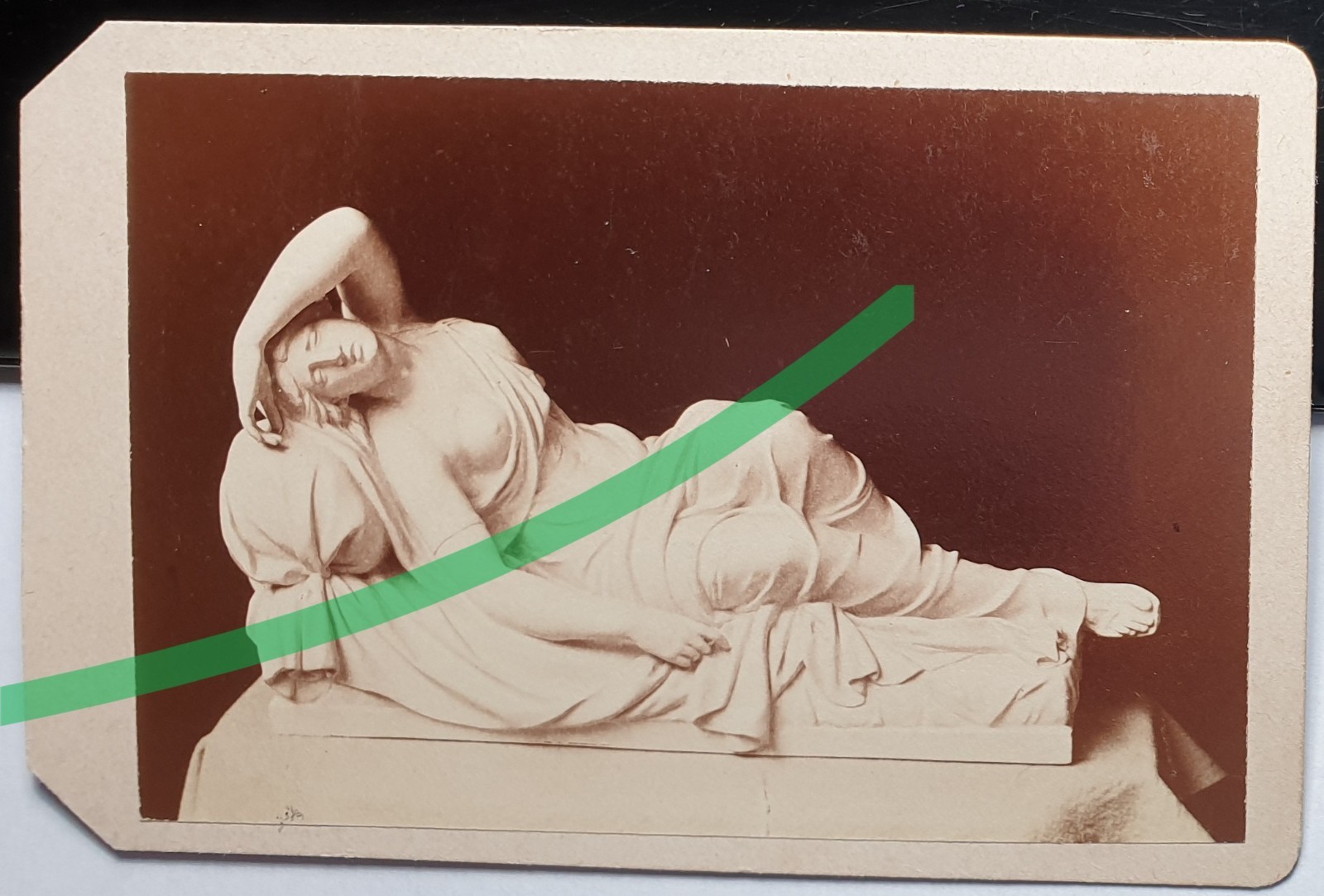 Cleopatra – Antique – Original in Rome – Figurine Sculpture / CDV