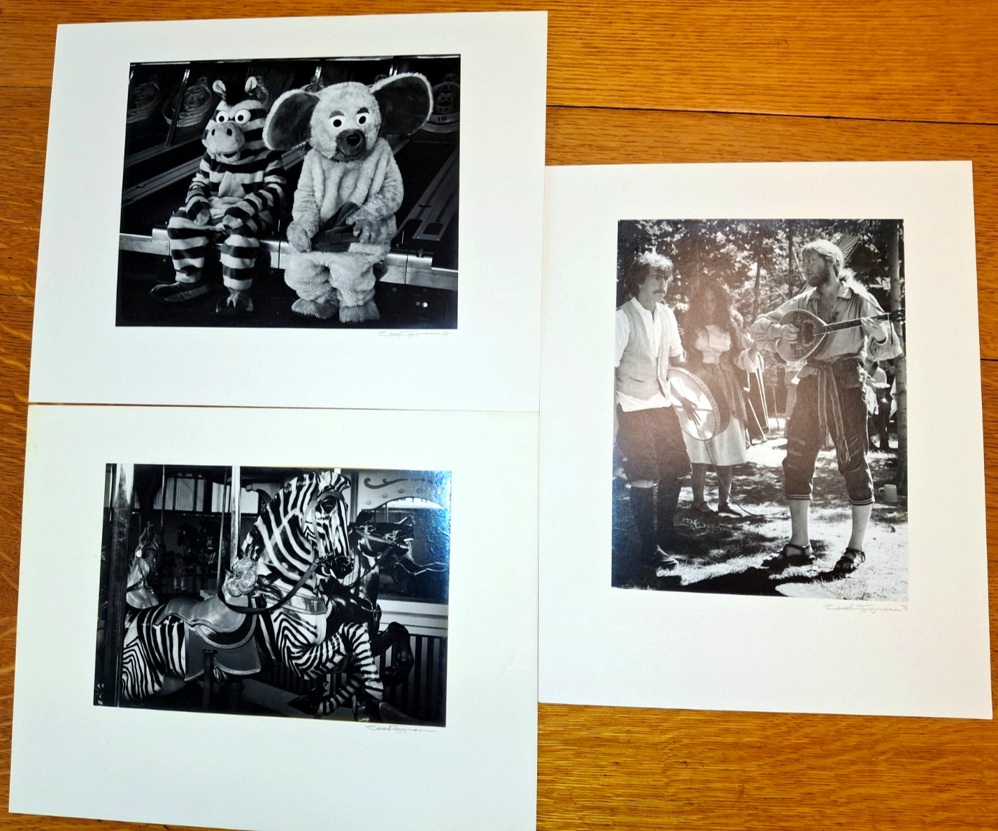Vintage Gelatin Silver Fine Art Photography Print Signed 8×10 COA 1978 B+W Photo