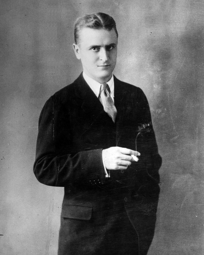 New Photo: American “Jazz Age” Writer and Novelist F. Scott Fitzgerald – 6 Sizes