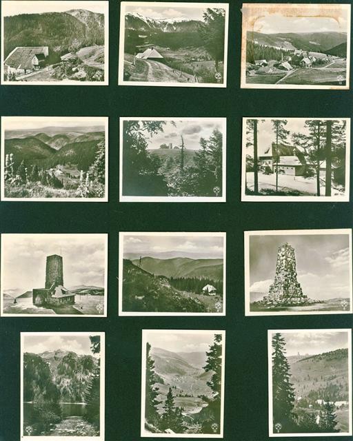 40165801 – 7828 Feldberg Lot of 12 Small Photos Complete Set, in Original