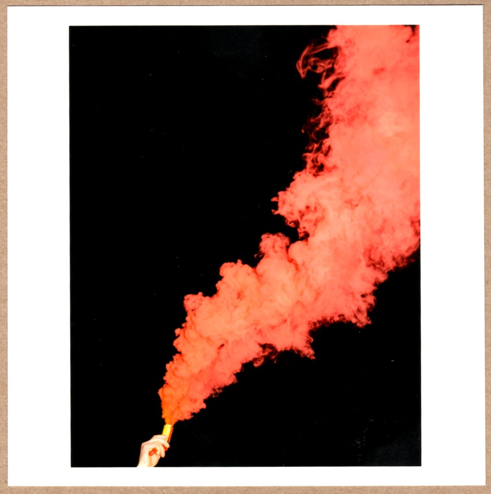 SIGNED RAFAL MILACH ABORTION BAN PROTEST FLARE WARSAW POLAND 2020 LTD 6 x 6