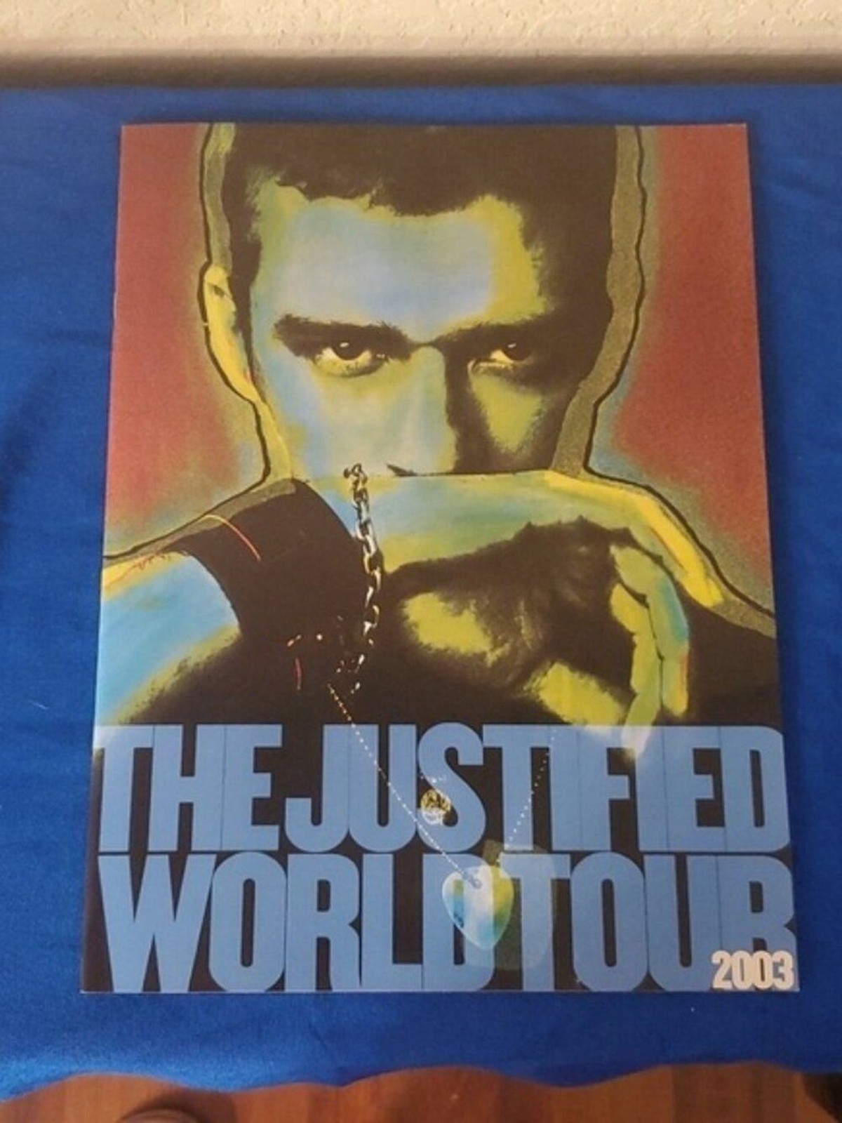 VTG Poster Book Justin Timberlake Justified Tour 2003.