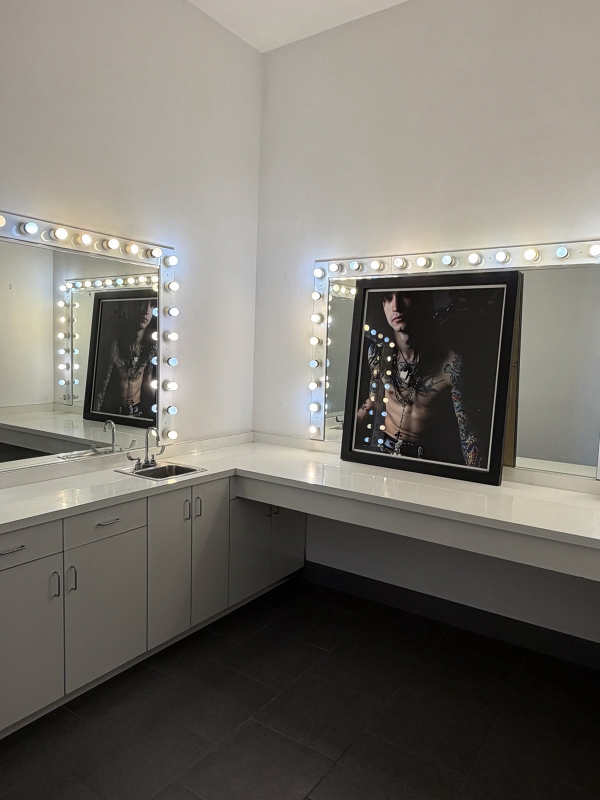 Large Format High Quality Color Photographic Print Tattooed Rock and Roll Guy