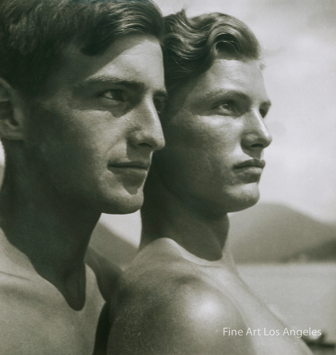 Rudolf Koppitz Photo, “Brothers” 1920’s