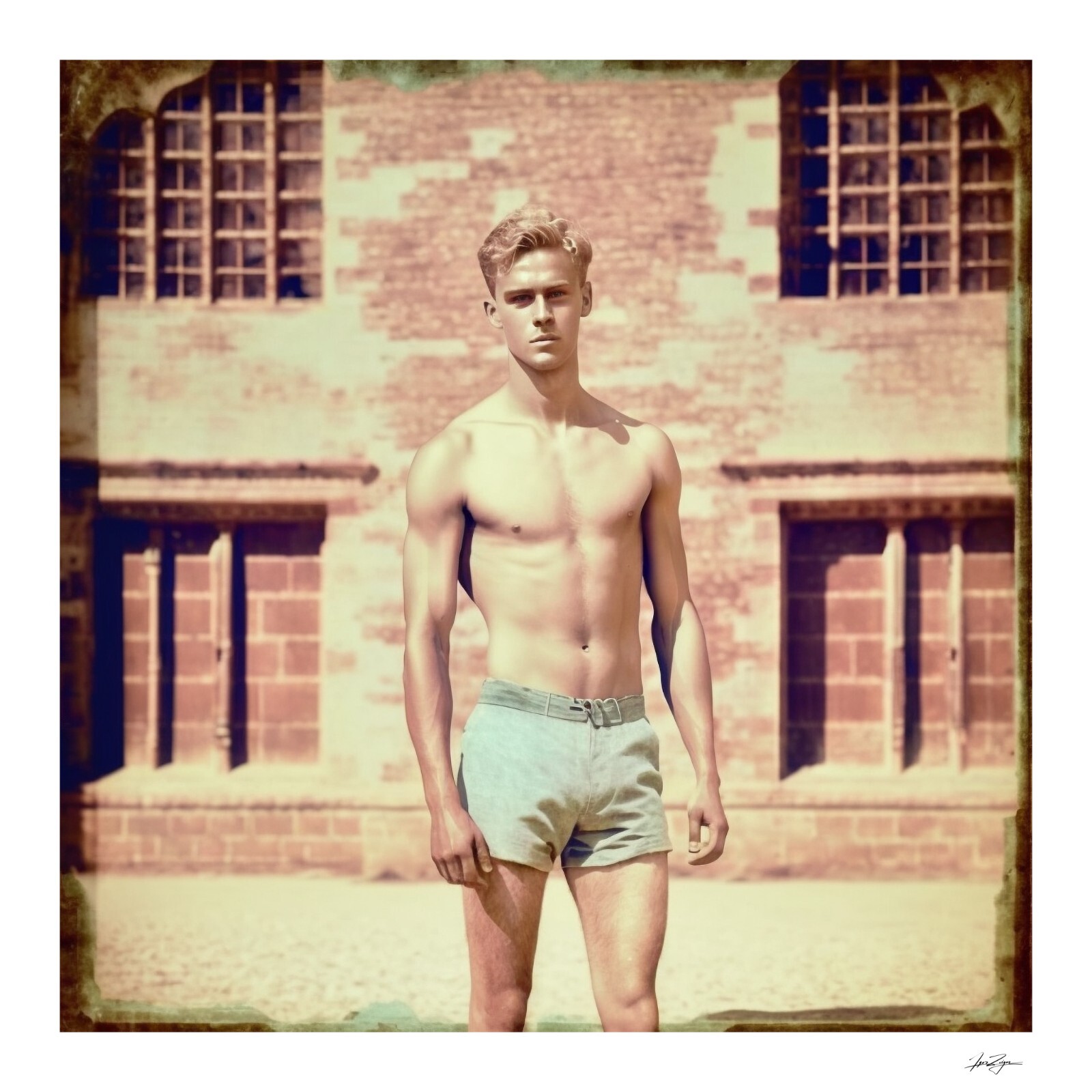 “Handsome guy” Photograph by Igor Zeiger. Gay interest